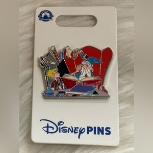 Disney Parks Arthur & Merlin The Sword in the Stone Pin New With Card